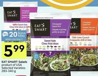 IGA Eat Smart Salads offer