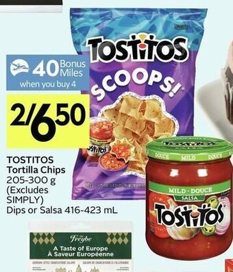 IGA Tostitos Tortilla Chips offer