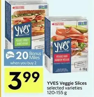 IGA Yves Veggie Slices offer