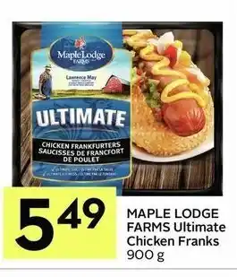 IGA Maple Lodge Farms Ultimate Chicken Franks offer