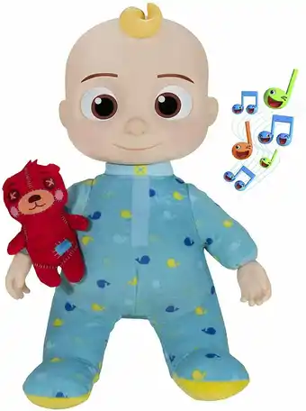 Walmart Musical Bedtime JJ Doll, Soft Plush Body – Press Tummy and JJ sings clips from ‘Yes, Yes, Bedtime Song,’ – Includes Feature P offer