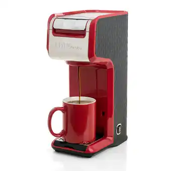 Walmart 2 in 1 Single Serve Coffee Maker Coffee Brewer, Compatible with K-Cup Pods or Ground Coffee offer