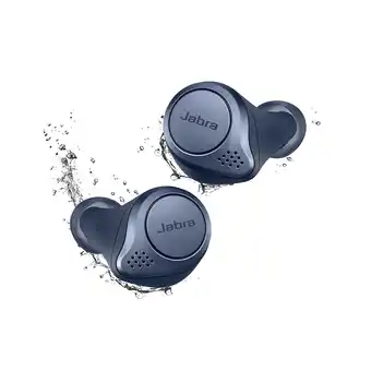 Walmart Jabra Elite Active 75t - Navy (Certified Refurbished) offer