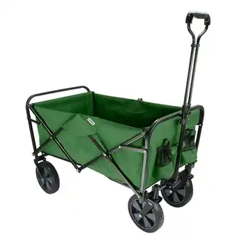 Walmart LIVINGBasics Wheelbarrows Garden Cart Beach Outdoor Wagon Collapsible Utility Garden Cart offer