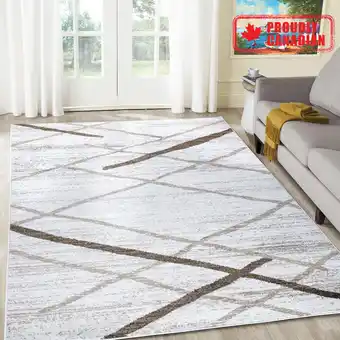 Walmart A2Z Salvador 9957 Contemporary Modern Soft Hallway Runner Bedside Area Rug offer