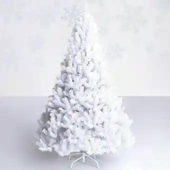 Walmart 7Ft Artificial PVC Christmas Tree W/Stand Holiday Season Indoor Outdoor White offer