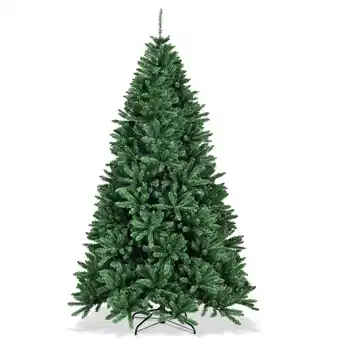 Walmart Costway 7.5ft Hinged Artificial Christmas Tree Unlit Douglas Full Fir Tree w/ 2254 Tips offer