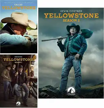 Walmart Yellowstone The Complete Series Season 1-3 - DVD English only offer