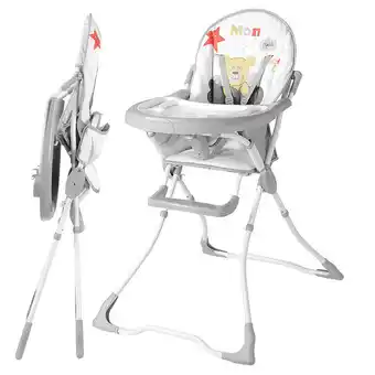 Walmart LIVINGbasics Baby High Chair, Simple Fold Booster Toddler Highchair Eat & Grow Convertible Chair W/2 Removable Tray and 5 Poi offer