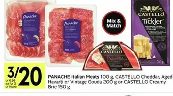 IGA Panache Italian Meats offer