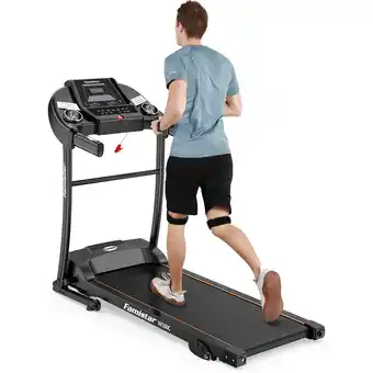 Walmart Famistar Electric Folding Treadmill W500C Manual Incline/Low Noise Motorized Fitness Treadmill Running Jogging Machine,w/ Hea offer