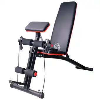 Walmart Soozier Foldable Adjustable Dumbbell Weight Lifting Sit Up Ab Bench Home Training Gym Incline Flat Multiuse Workout Exercise offer