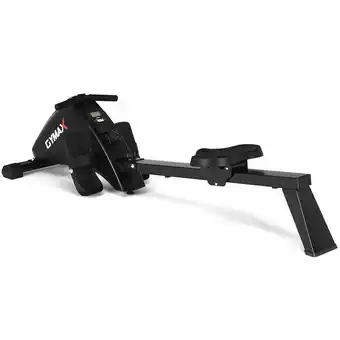 Walmart Gymax Foldable Magnetic Rowing Machine Rower w/ 10-Level Tension Resistance System offer