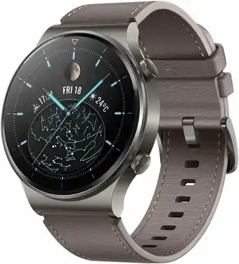 Walmart HUAWEI Watch GT 2 Pro - 2-Week Battery, spO2 Oxygen Saturation Detection, 24hr Heart Rate Monitor, 100+ Workout Modes, Blueto offer