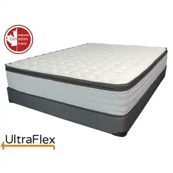Walmart Ultraflex LUSH- 12" Orthopedic Eurotop Pocket Coil Premium Foam Encased, Eco-friendly Hybrid Mattress (Made in Canada)- King offer