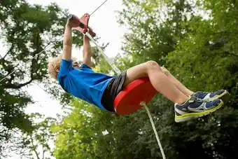 Walmart VEVOR 100ft Zip Line Kit Trolley Slackers Zip Lines for Backyard Entertainment offer