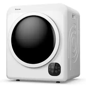 Walmart Costway 1700W Electric Tumble Laundry Dryer Stainless Steel Tub 13.2 lbs /3.22 Cu.Ft offer