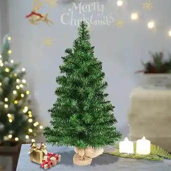 Walmart Gymax Artificial PVC Christmas Tree Small Holiday Season Home Decoration Decor 3Ft offer