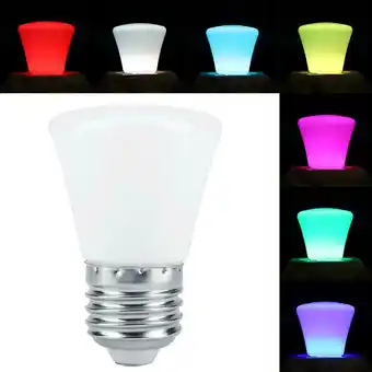 Walmart FAGINEY E27 AC150-250V 3W RGB LED Light Bulb Colorful Smart Lamp Bulbs for Christmas Festival Lighting, Smart LED Bulb, RGB S offer