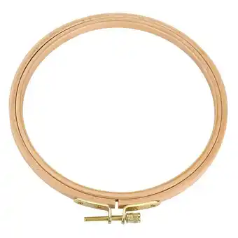 Walmart Peahefy Hand Embroidery Hoop Wooden Circle Frame for Cross Stitch Embroider Needle Arts DIY Tool, Hand Embroidery Frame, Embr offer