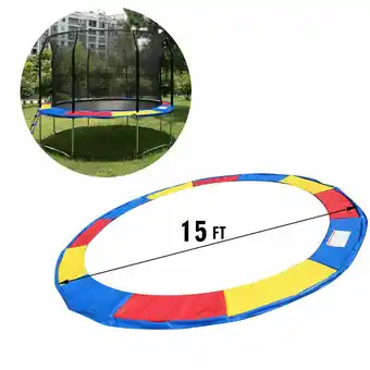 Walmart Gymax 14 FT Trampoline Safety Pad EPE Foam Spring Cover Frame Replacement offer