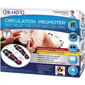 Walmart DR-HO’S Circulation Promoter Plus Gel Pad Kit and Pain Therapy Back Relief Belt [Healthcare] offer