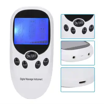 Walmart Peahefy Electronic Massager, Muscle Stimulator,Digital Electronic Dual Output Massager Muscle Stimulator Pain Relief Massage offer