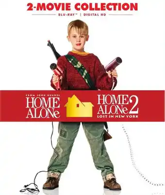 Walmart Home Alone / Home Alone 2: Lost In New York Double Feature (Bilingual) [Blu-ray + Digital Copy] offer