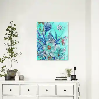 Walmart Ccdes Resin DIAMONDS,DIAMONDS Painting Flower Pattern Resin DIY Craft Gift Home Office Decoration 30x40cm(no frame),Home Deco offer