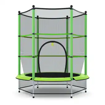 Walmart Gymax Kids Youth Jumping Round Trampoline Exercise W/ Safety Pad offer