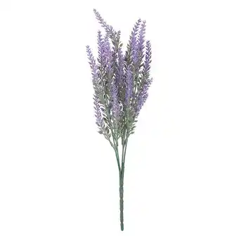 Walmart Rdeghly Wedding Decor Flowers,25 Heads Wedding Artificial Flowers Lavender Fake Bridal Bouquet Party Home Decor, Fake Lavende offer