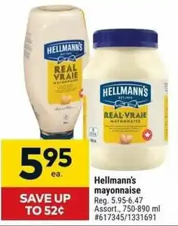 Giant Tiger Hellmann's mayonnaise offer
