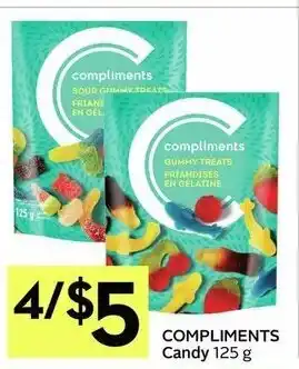 IGA Compliments Candy offer
