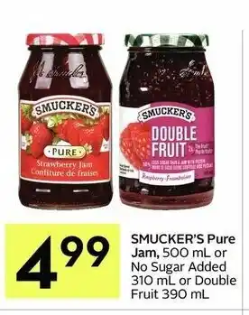 IGA Smucker's Pure Jam offer
