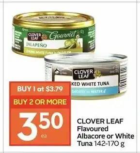 IGA Clover Leaf Flavoured Albacore or White Tuna offer