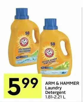 IGA Arm & Hammer Laundry Detergent offer