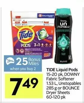 IGA Tide Liquide Pods offer