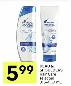 IGA Head & Shoulders Hair Care offer