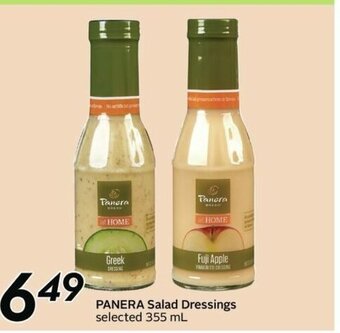 Sobeys Panera Salad Dressings offer