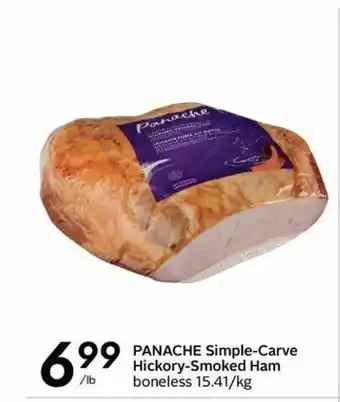 Sobeys Panache Simple-Carve Hickort-Smoked Ham offer