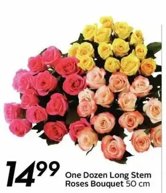 Sobeys One Dozen Long Stem Roses Bouquet offer