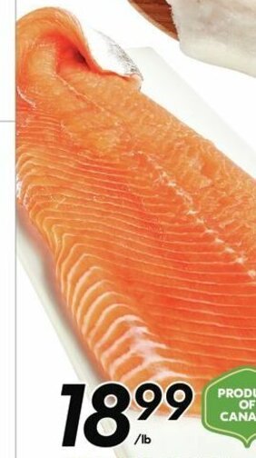 Sobeys Fresh Organic Atlantic Salmon Fillets offer