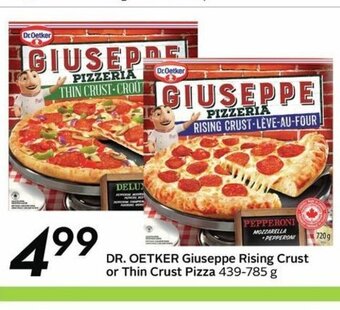 Sobeys Dr. Oetker Giuseppe Rising Crust or Thin Crust Pizza offer