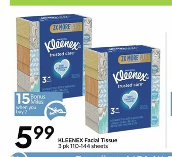 Sobeys Kleenex Facial Tissue offer