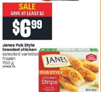Valu-mart Janes Pub Style Breaded Chicken offer