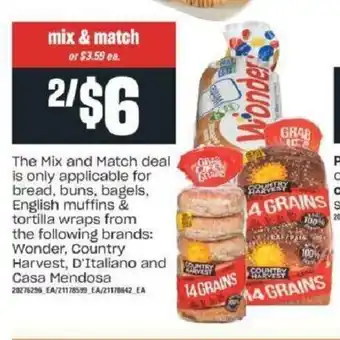 Valu-mart Mix & Match offer