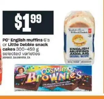 Valu-mart PC English Muffins offer