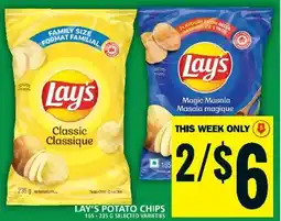 Food Basics Lay's potato chips offer