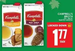Food Basics Campbell's broth offer