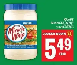 Food Basics Kraft miracle whip offer
